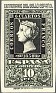 Spain - 1950 - Spanish Stamp Centenary - 10 PTA - Verde Oscuro - Characters, Queen - Edifil 1077 - Isabel II - 0